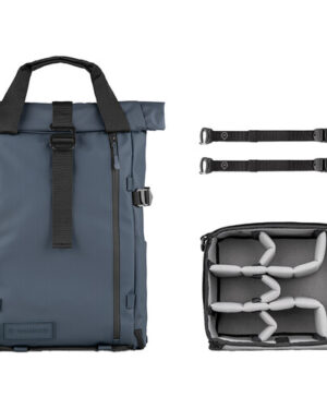 Wandrd PRVKE V4 Backpack Photo Bundle (Aegean Blue, 21L)