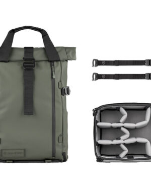 Wandrd PRVKE V4 Backpack Photo Bundle (Wasatch Green, 21L)