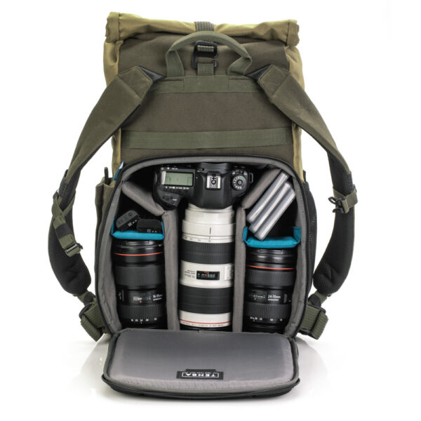 Tenba Fulton V2 16L Backpack - Tan/Olive - Image 7