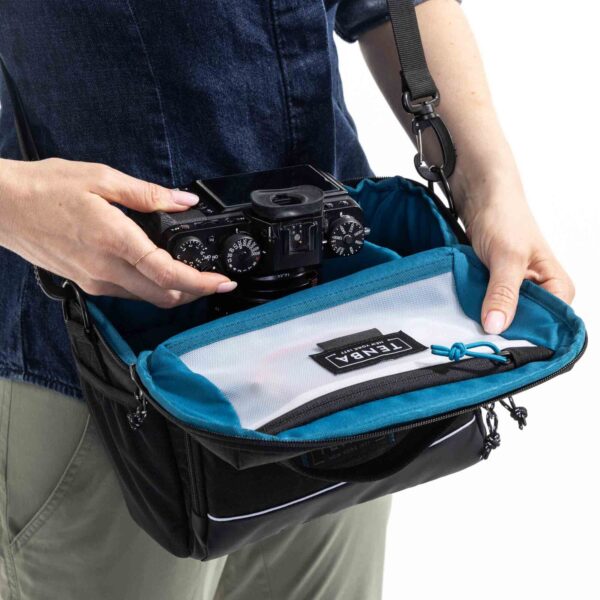 Tenba Skyline V2 10 Shoulder Bag - Grey - Image 5