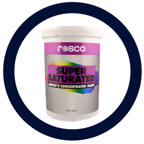 Rosco 5990 Supersat Prussian Blue - 0.95L - Image 2