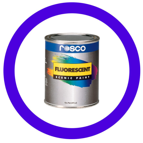 Rosco 5784 Blue Flourescent Paint - 3.79L