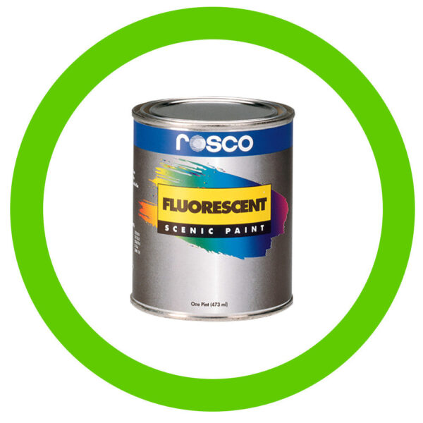 Rosco 5783 Green Flourescent Paint - 0.95L