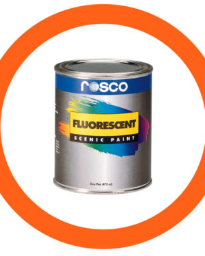 Rosco 5781 Orange Flourescent Paint - 0.95L