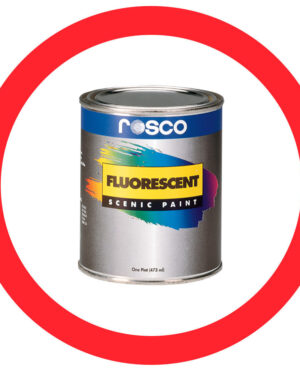 Rosco 5780 Red Flourescent Paint - 0.95L