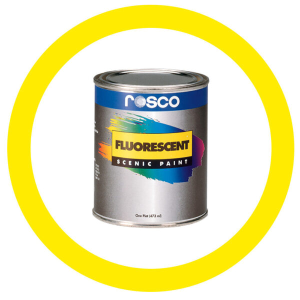 Rosco 5782 Yellow Flourescent Paint - 0.95L