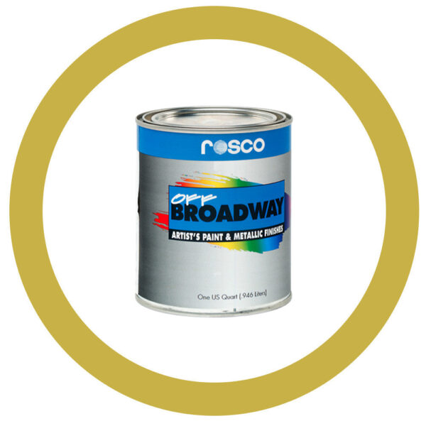 Rosco 5787 Gold Flourescent Paint - 0.95L