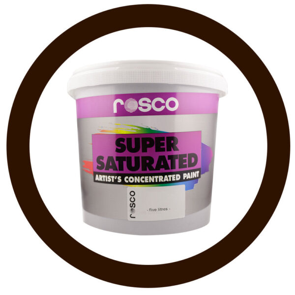 Rosco 5998 Supersat Van Dyke Brown - 0.95L - Image 2