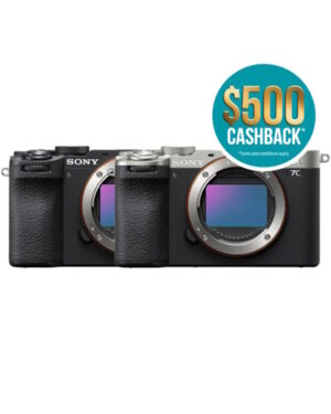 Sony 33MP Full Frame Alpha 7C II Black