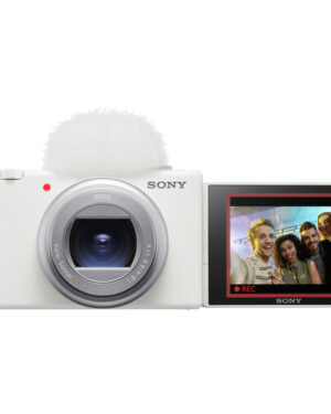 Sony ZV-1 II 18 50MM Vlog Camera with Directional Mic - White