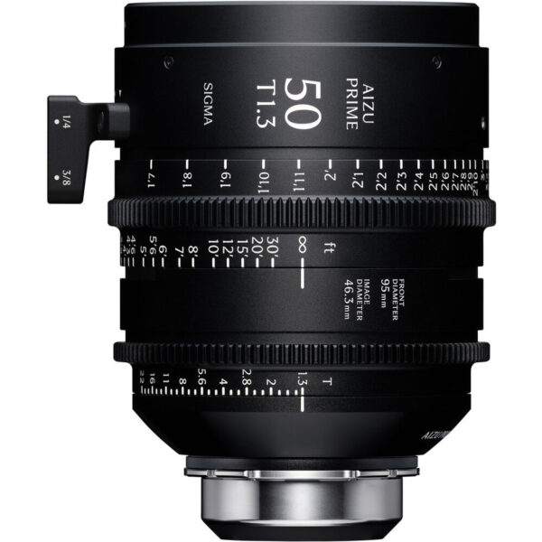 Sigma 50mm T 1.3  Cine Prime F/VE ( feet )