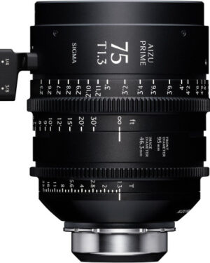 Sigma 75mm T 1.3  Cine Prime LF/AP5 ( feet )