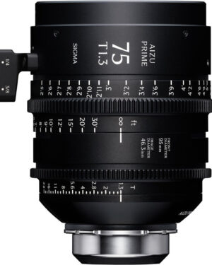 Sigma 75mm T 1.3  Cine Prime LF/AP5 ( metric )