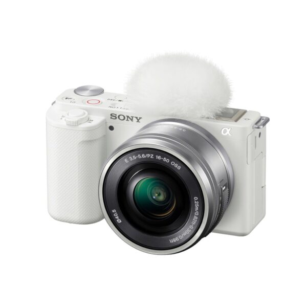Sony ZVE10 Body with 1650 Lens White