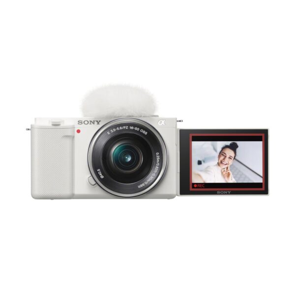 Sony ZVE10 Body with 1650 Lens White - Image 3