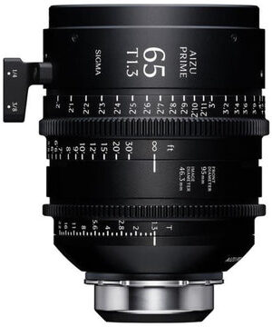 Sigma 65mm T 1.3  Cine Prime LF/AP5 ( metric)