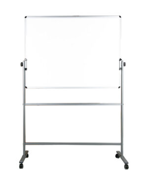 Razorline Mobile Whiteboard 1200x900 D/S Pivot on stand