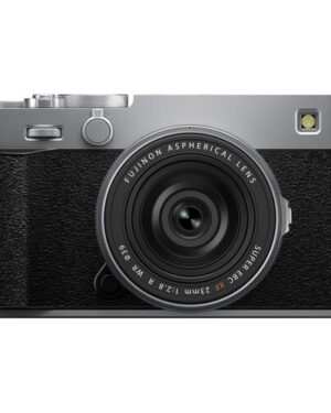 FujiFilm X-E5 Mirrorless Camera with XF 23mm f/2.8 Lens (Silver)