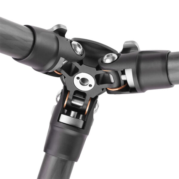 Leofoto LS-223C Ranger Series 3 Section Carbon Fibre Tripod with LH-25LR (Lever Release) Ball Head - Image 6