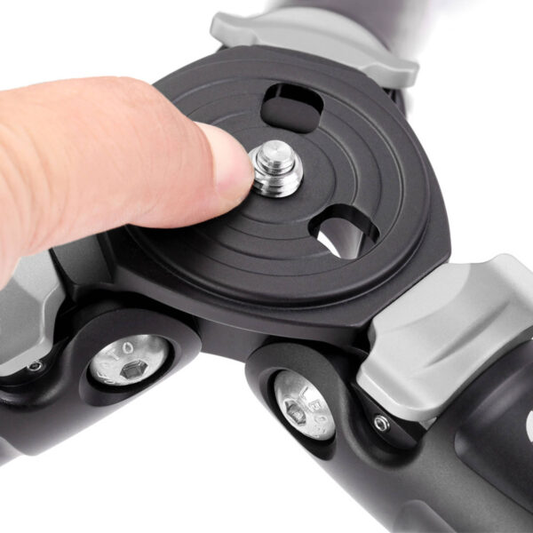 Leofoto LS-223C Ranger Series 3 Section Carbon Fibre Tripod with LH-25LR (Lever Release) Ball Head - Image 4