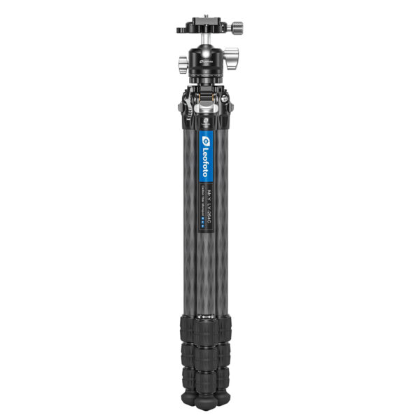 Leofoto LY-254C Mr.Y Series 4 Section Carbon Fibre Tripod with LH-30 Ball Head - Image 3