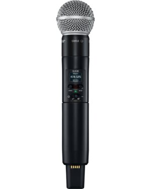 Shure SLXD2/SM58 Digital Handheld Wireless Microphone Transmitter with SM58 Capsule (L51: 632-696MHz)