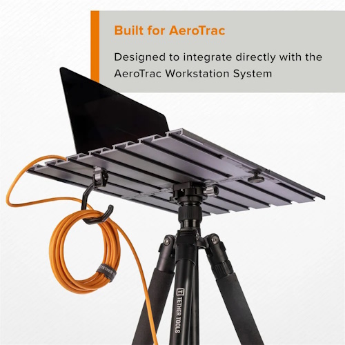 Tether Tools Rock Solid Tripod For AeroTrac Workstation System - Image 6