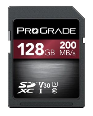 ProGrade Digital 128GB SDXC UHS-I V30 Memory Card (Strontium) - PGSD128GBSKNA