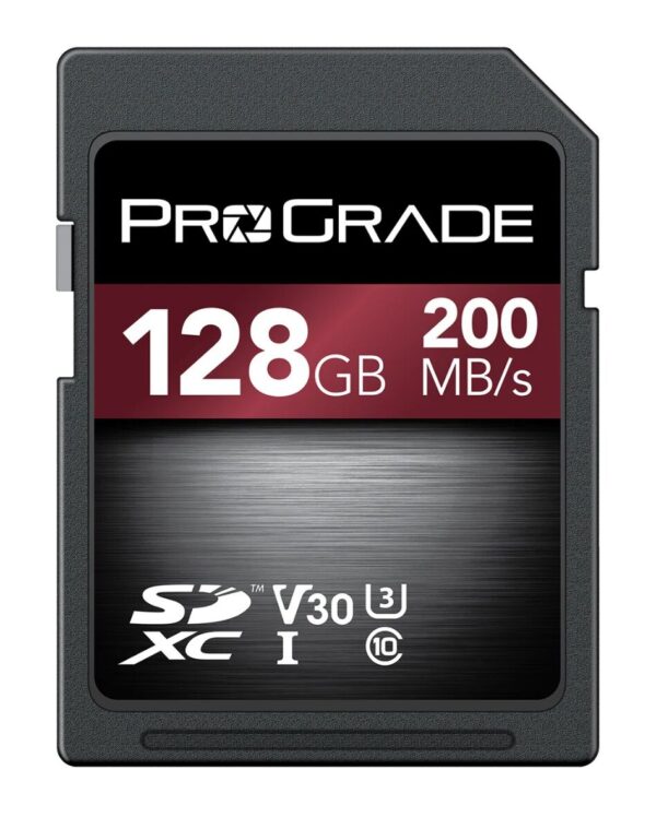 ProGrade Digital 128GB SDXC UHS-I V30 Memory Card (Strontium) - PGSD128GBSKNA