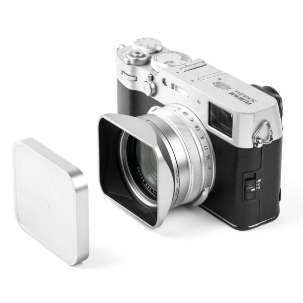 NiSi JetMag Pro Lens Hood Kit for Fuji X100 Series (Silver) – NC UV Filter with 49mm Filter Adaptor, Magnetic Square Lens Hood and Magnetic Lens Cap for Fujifilm X100/X100S/X100F/X100T/X100V/X100VI - Image 6