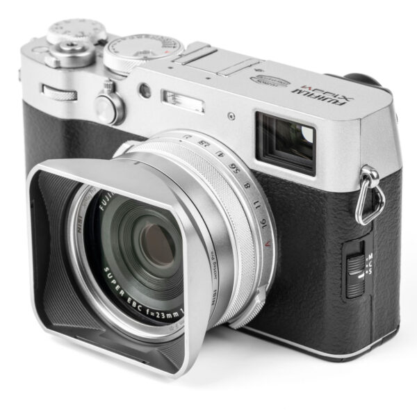 NiSi JetMag Pro Lens Hood Kit for Fuji X100 Series (Silver) – NC UV Filter with 49mm Filter Adaptor, Magnetic Square Lens Hood and Magnetic Lens Cap for Fujifilm X100/X100S/X100F/X100T/X100V/X100VI - Image 4