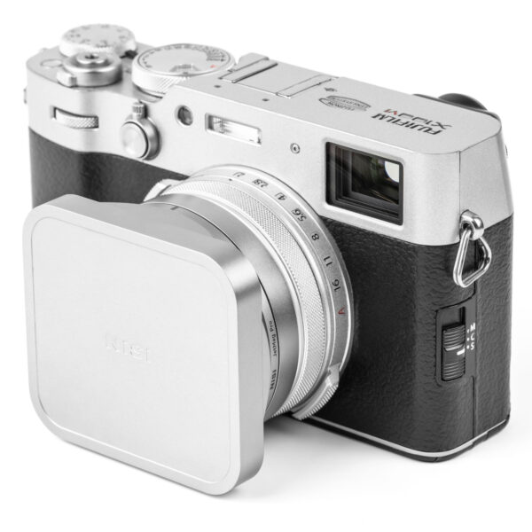 NiSi JetMag Pro Lens Hood Kit for Fuji X100 Series (Silver) – NC UV Filter with 49mm Filter Adaptor, Magnetic Square Lens Hood and Magnetic Lens Cap for Fujifilm X100/X100S/X100F/X100T/X100V/X100VI - Image 5
