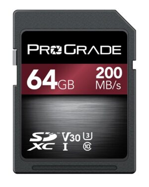 ProGrade Digital 64GB SDXC UHS-I V30 Memory Card (Strontium) - PGSD64GBSKNA