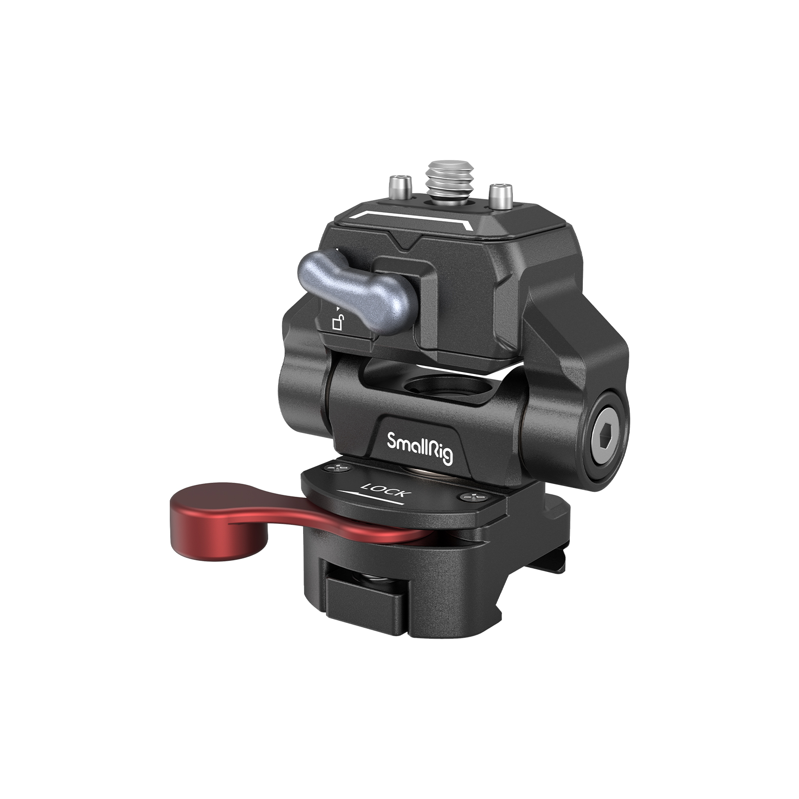 SmallRig Drop-in HawkLock mini Quick Release Monitor Mounting Support with NATO Clamp 3601C