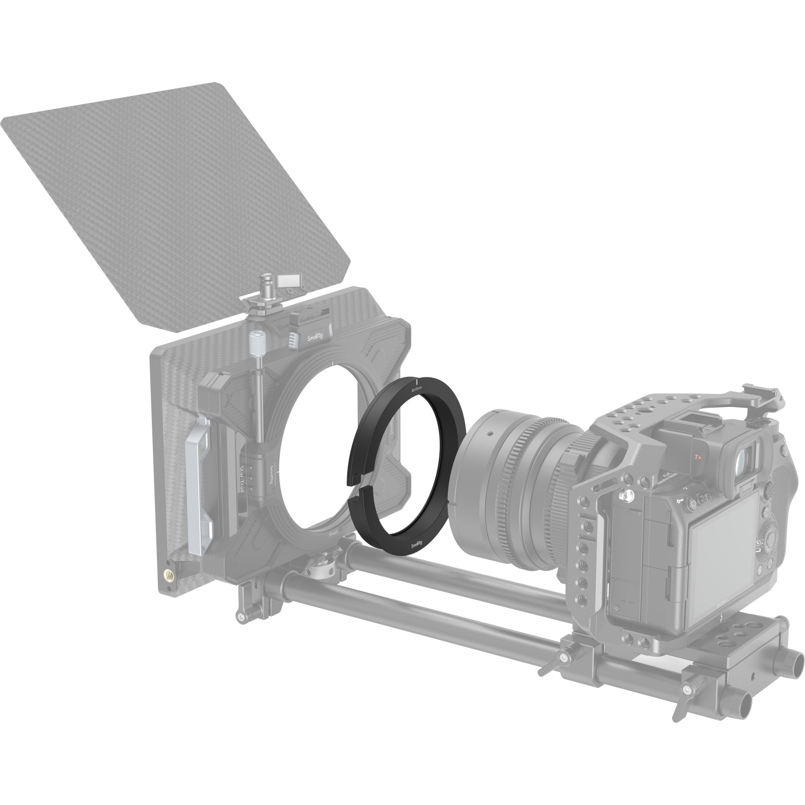 SmallRig Clamp-on Lens Adapter Ring Kit (Φ80 / 85 ~ 95mm) 3654