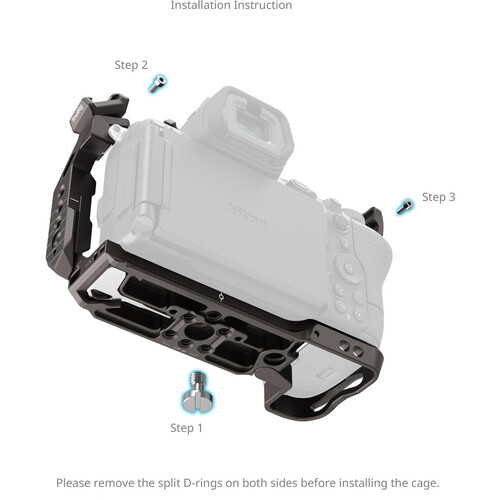 SmallRig “Night Eagle” Cage for Nikon Z5II / Z7 / Z6 / Z7II / Z6II / Z5 5258 - Image 5