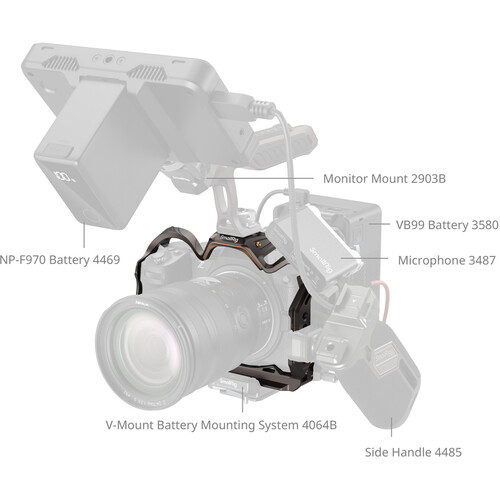 SmallRig “Night Eagle” Cage for Nikon Z5II / Z7 / Z6 / Z7II / Z6II / Z5 5258 - Image 8
