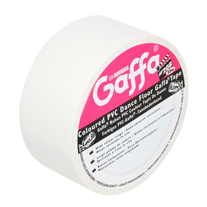 Tenacious RAT208 Dance Floor Tape White 50mm x 33m