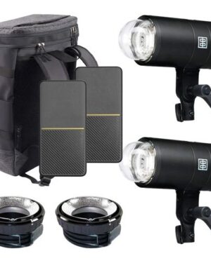 Elinchrom Three Dual Flash Kit + 2 x Free 18w Power Bank