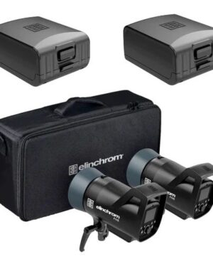 Elinchrom Five - Dual Head Battery Flash Kit + Extra Battery