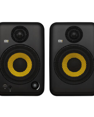 KRK Portable Studio Monitors 2-Way 4"; Bi-amped Class D Power w/ measurement microphone