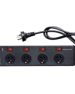 Prolink 4 Way Power Board Individually Switched (Black 1m)