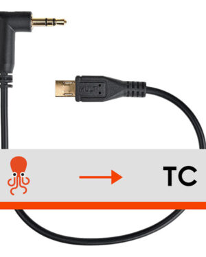 Tentacle Sync 3.5mm TRS to Micro-USB for Sony FX3 / FX30 timecode cable