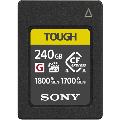 Sony CEA-G CFExpress 4.0 240GB Type A Memory Card