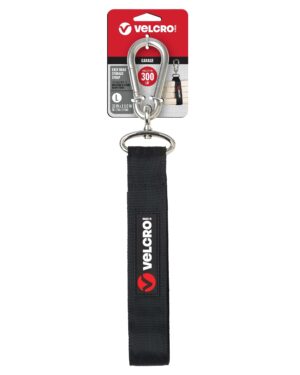 Velcro Easy Hang Large 32in x 1 1/2in strap, Black