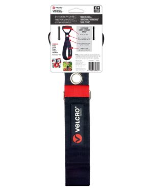 Velcro Easy Hang Carry Storage Strap Large 32in x 2in strap, black