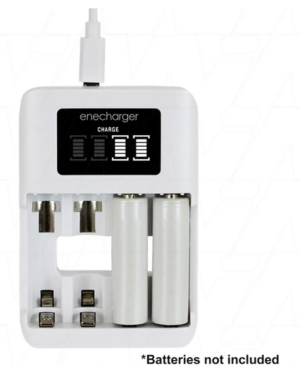Enecharger 4 Cell Fast Charger AA/AAA Nimh USB