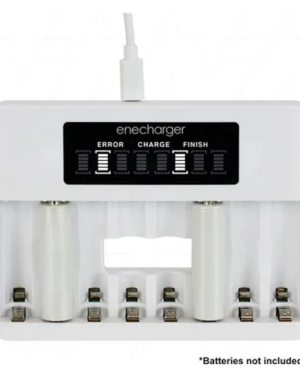Enecharger 8 Cell Fast Charger USB AA/AAA