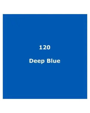 Lee Filters 120 Deep Blue Lighting 1.22m X 7.62m Roll