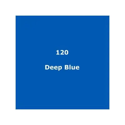 Lee Filters 120 Deep Blue Lighting 1.22m X 7.62m Roll